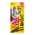 Pachet cu 3 batoane tip sticks Bado pentru pisici, gustare premium cu 95% carne de miel, fără cereale, ideală pentru răsfăț sau dresaj.